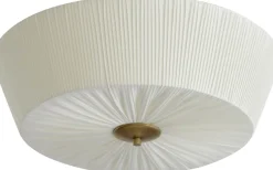 Plafonder-Hallbergs Kerstin Stilskärm Plafond Ø50cm Offwhite