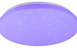 Plafonder-Reality Kira Plafond LED vit stjärnljus RGBW