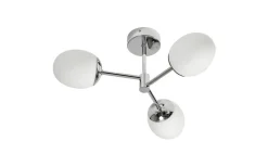 Badrumslampor Tak < ArmaturHantverk Klasen Taklampa 47cm Krom IP44
