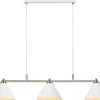 Kök & Matplats|Avlånga Taklampor-Markslojd Klint Taklampa 98cm 3L Vit/Stål