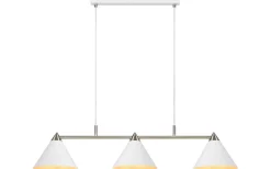 Kök & Matplats|Avlånga Taklampor-Markslojd Klint Taklampa 98cm 3L Vit/Stål