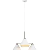 Stora Taklampor Ø50-69 Cm < Markslojd Klint Taklampa 59cm 4L Vit/Stål