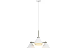 Stora Taklampor Ø50-69 Cm < Markslojd Klint Taklampa 59cm 4L Vit/Stål