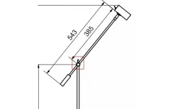Reservglas Och Reservdelar < Belid Komplett Vridled Krom till Cato Golvlampa/Bordslampa