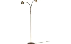 Golvläslampor < ArmaturHantverk Koster Golvlampa 2L 140cm Oxid