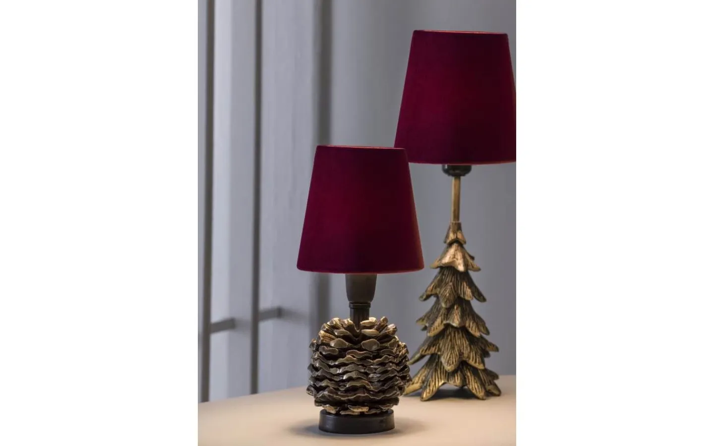 Lampfötter < PR Home Kotten Lampfot 19cm Antik mässing