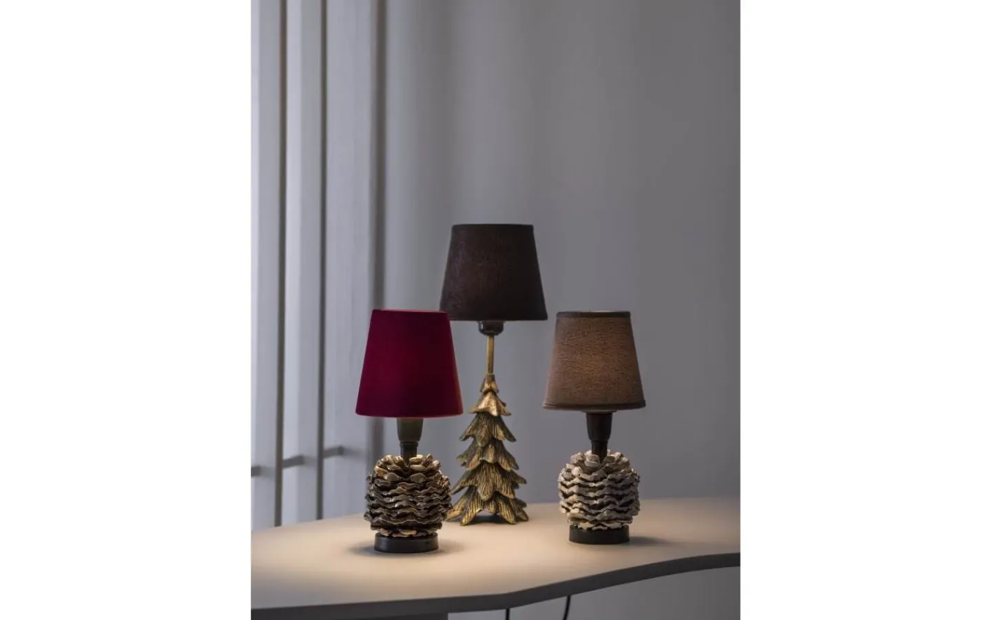 Lampfötter < PR Home Kotten Lampfot 19cm Antik mässing