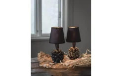 Lampfötter < PR Home Kotten Lampfot 19cm Svart