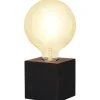 Bordslampor-Star Trading Kub Bordslampa 10cm Svart
