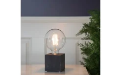 Bordslampor-Star Trading Kub Bordslampa 10cm Svart