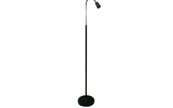 Klassiska Golvlampor|Golvfötter-Hallbergs Kurtan Golvfot 150cm Svart