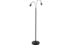 Klassiska Golvlampor|Golvfötter < Hallbergs Kurtan Golvfot 2L 150cm Svart