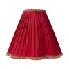 Plisserade Lampskärmar < ArmaturHantverk Kurtan Lampskärm Plisserad Ø25cm Röd