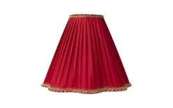 Plisserade Lampskärmar < ArmaturHantverk Kurtan Lampskärm Plisserad Ø25cm Röd
