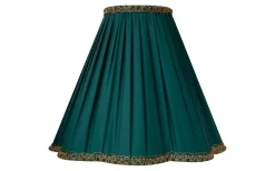 Plisserade Lampskärmar < ArmaturHantverk Kurtan Lampskärm Plisserad Ø25cm Blågrön