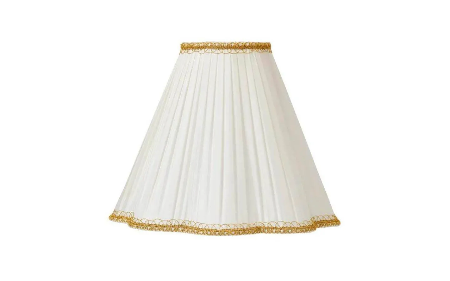 Toppringsskärmar|Plisserade Lampskärmar-ArmaturHantverk Kurtan Toppringskärm Ø25cm Beige