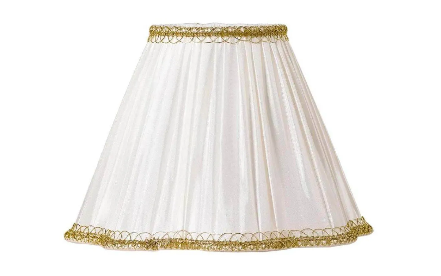 Toppringsskärmar|Plisserade Lampskärmar < ArmaturHantverk Kurtan Toppringskärm Ø22cm Beige