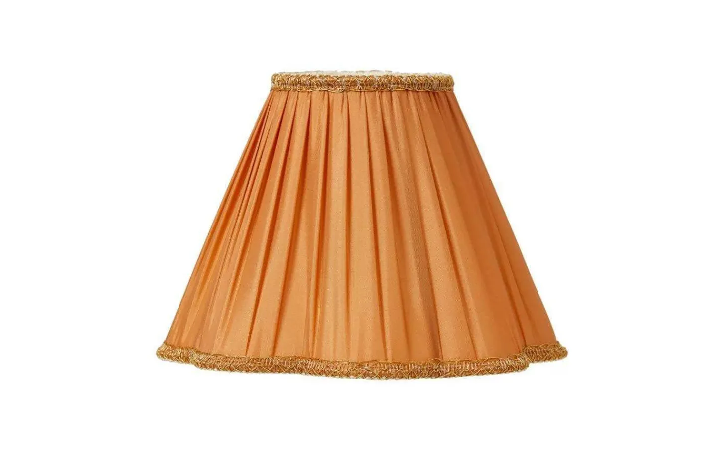 Toppringsskärmar|Plisserade Lampskärmar < ArmaturHantverk Kurtan Toppringskärm Ø22cm Guld