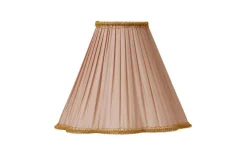 Toppringsskärmar|Plisserade Lampskärmar < ArmaturHantverk Kurtan Toppringskärm Ø25cm Nougat