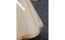 Toppringsskärmar|Plisserade Lampskärmar < ArmaturHantverk Kurtan Toppringskärm Ø25cm Rosé