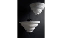 Vardagsrum|Hall & Trappa-Globen Lighting Kyoto Taklampa 60cm E27 Vit