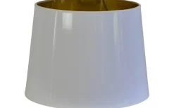Enfärgade Runda Lampskärmar < Hallbergs Lacado Lampskärm Ø24cm Blank Vit