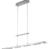 Avlånga Taklampor < Trio Lighting Lacal Takpendel LED i borstat stål