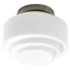 Plafonder-ArmaturHantverk Lagan Plafond 25cm Nickel/Opal