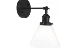 Badrum|Kök & Matplats < PR Home Lambda Vägglampa Svart/Opal