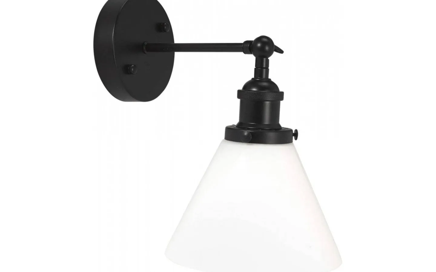 Badrum|Kök & Matplats < PR Home Lambda Vägglampa Svart/Opal