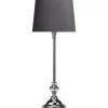 Bordslampor < PR Home Lampfot Andrea Krom 58cm med lampskärm Sofia Grå