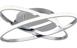 Plafonder < Reality Lane Plafond LED krom/kristalleffekt 4000K