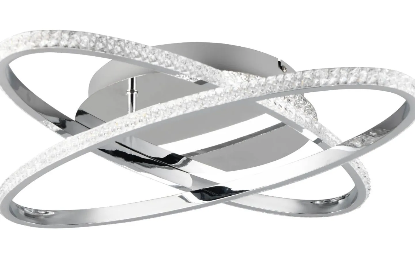 Plafonder < Reality Lane Plafond LED krom/kristalleffekt 4000K