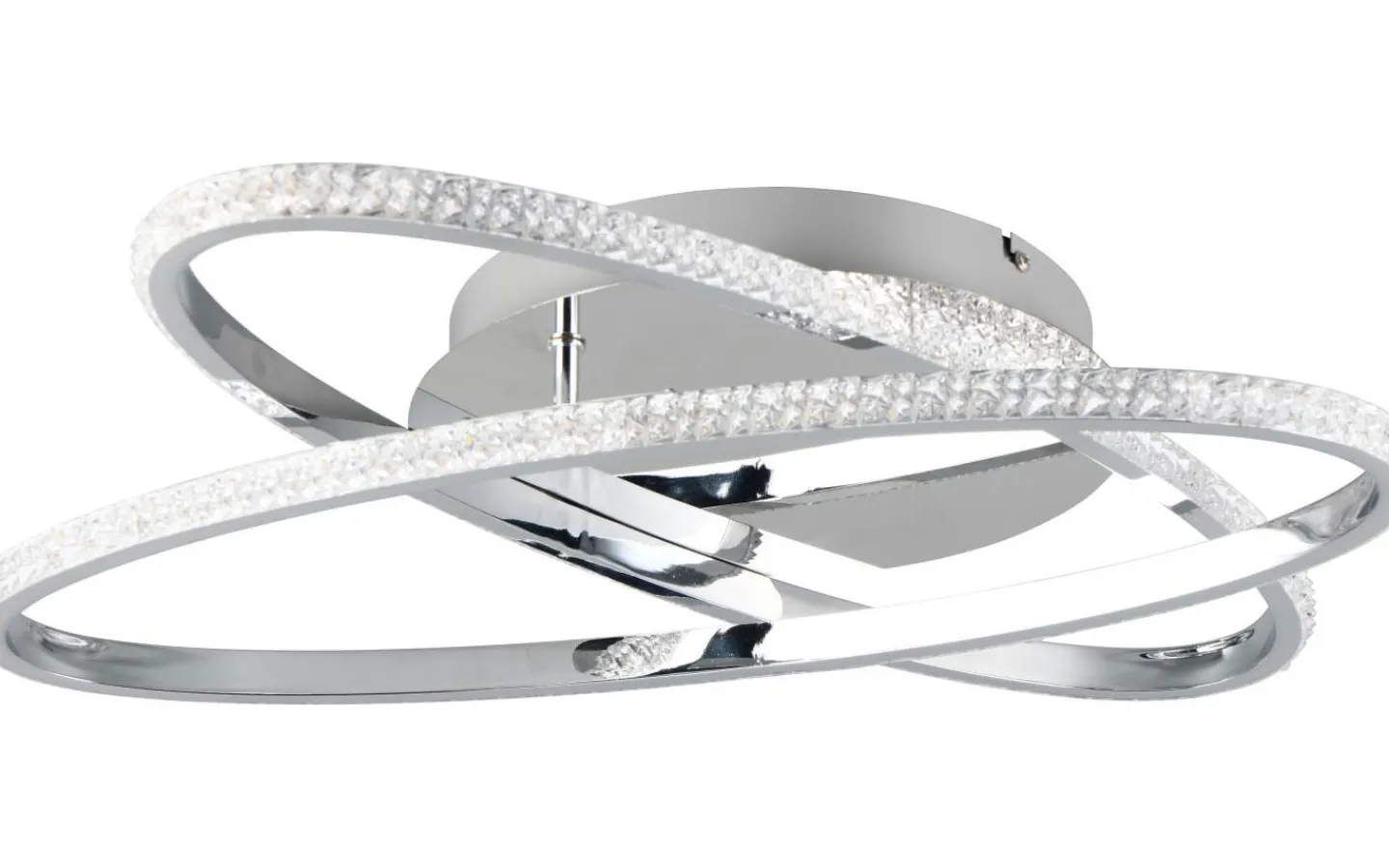 Plafonder < Reality Lane Plafond LED krom/kristalleffekt 4000K