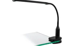 Klämlampor < Eglo Laroa Klämspot 3-Steg DIM LED 4000K 4,5W Svart