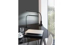 Skrivbordslampor-Eglo Laroa Skrivbordslampa 33cm LED 4000K 3,5W Svart