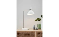 Sovrum|Skrivbordslampor-Markslojd Larry Bordslampa 65cm Vit/Stål