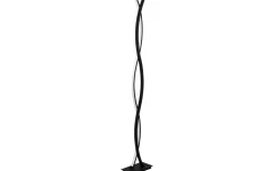 Golvlampor < Eglo Lasana 3 Golvlampa 142cm LED 3000K 32W Svart