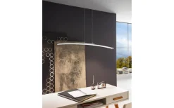 Avlånga Taklampor < Eglo Lasana Taklampa 90cm LED 3000K 30W Krom