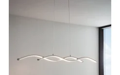 Avlånga Taklampor < Eglo Lasana 2 Taklampa 120cm LED 3000K 2x14W Krom