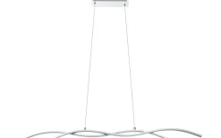Avlånga Taklampor < Eglo Lasana 2 Taklampa 120cm LED 3000K 2x14W Krom