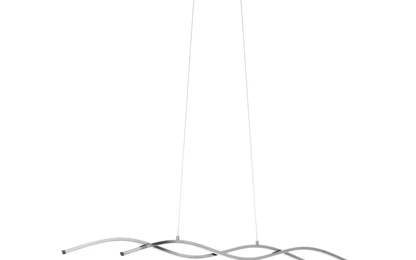 Avlånga Taklampor < Eglo Lasana 2 Taklampa 120cm LED 3000K 2x14W Krom