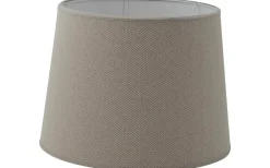 Enfärgade Runda Lampskärmar < Hallbergs Lauren Lampskärm Ø30cm Natur