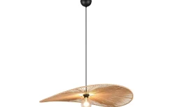 Stora Taklampor Ø70-150 Cm < Reality Laurine Taklampa 78cm E27 brun/pappersgarn