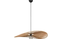 Stora Taklampor Ø70-150 Cm < Reality Laurine Taklampa 78cm E27 brun/pappersgarn