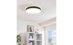 Plafonder < Eglo Laurito Plafond 49cm LED 3000-6500K 24W med Fjärrkontroll Svart