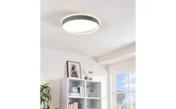 Plafonder-Eglo Laurito Plafond 49cm LED 3000-6500K 24W med Fjärrkontroll Grå
