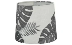 Mönstrade Lampskärmar < Oriva Leaf Lampskärm Ø16cm Vit