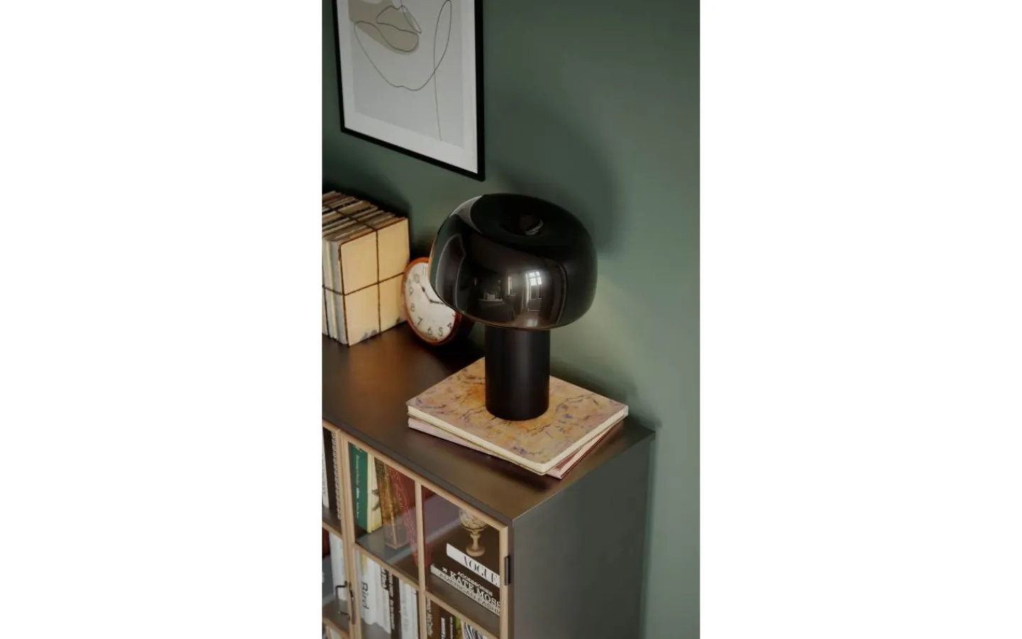 Bordslampor-By Rydens Lean On Me Bordslampa 41cm Svart