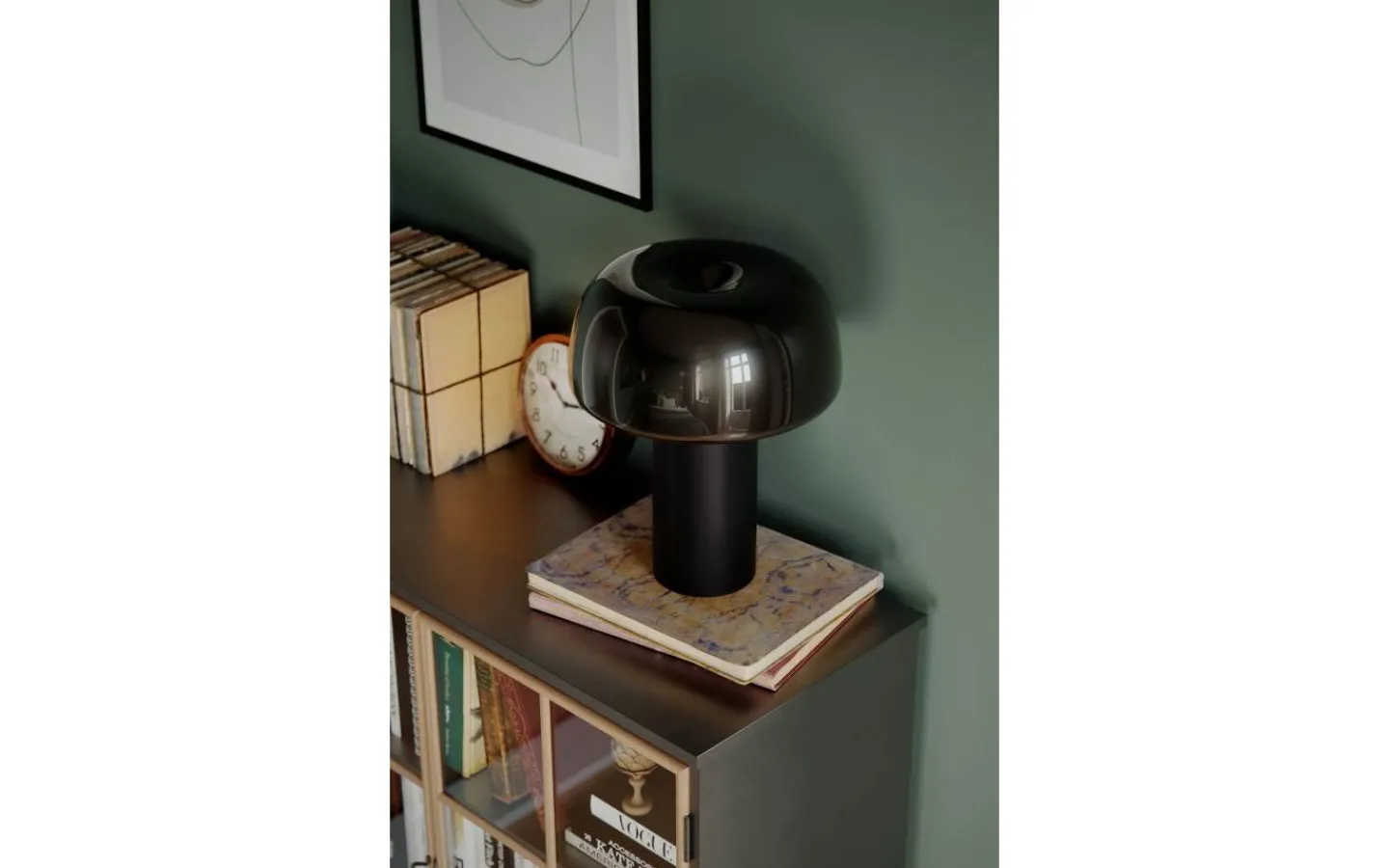 Bordslampor-By Rydens Lean On Me Bordslampa 41cm Svart